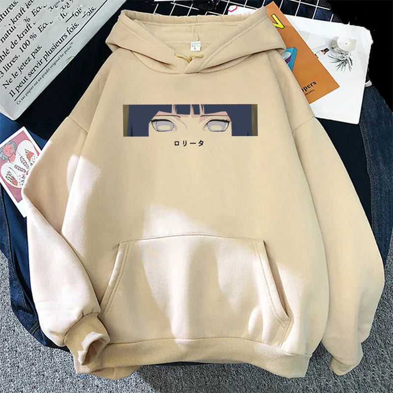 Hyuga Hinata Men Fashion Hoodies Men Women Hooded Sweatshirts Fashion Hip Hop Casual Pullovers Autumn Boys Girls Streetwear