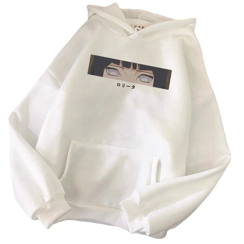 Hyuga Hinata Men Fashion Hoodies Men Women Hooded Sweatshirts Fashion Hip Hop Casual Pullovers Autumn Boys Girls Streetwear