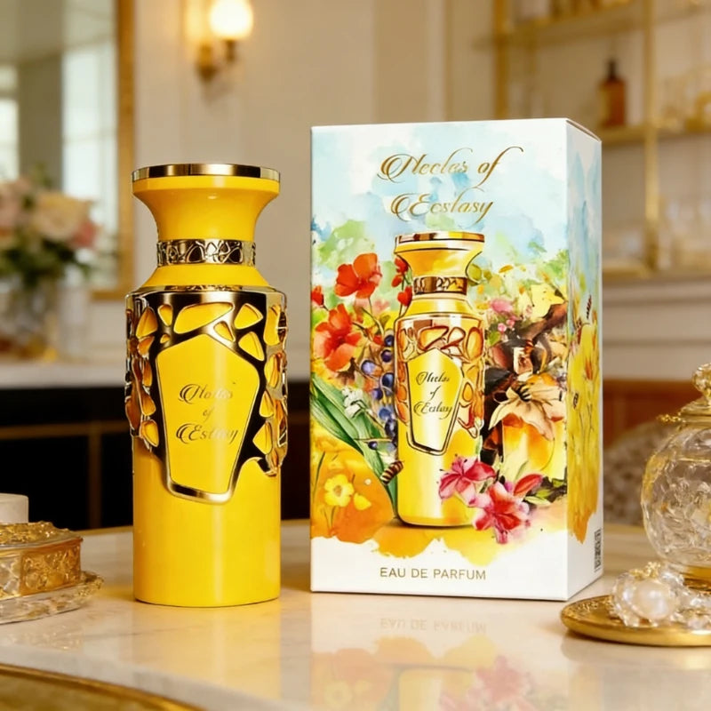 Perfume Arabes Unisex Oriental Floral Sweet Romantic Elegant Soft Smooth Refined Spray Luxury Long Lasting Fragrance 100ml