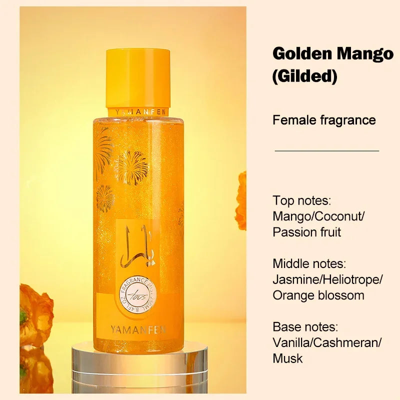 Arabian Brand Light Perfume Quicksand Rose Fruity Fragrance Lasting Fragrance Gilded Fragrance Spray Unisex Charm Perfume 250ml