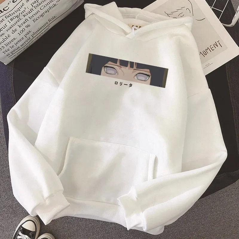Hyuga Hinata Men Fashion Hoodies Men Women Hooded Sweatshirts Fashion Hip Hop Casual Pullovers Autumn Boys Girls Streetwear