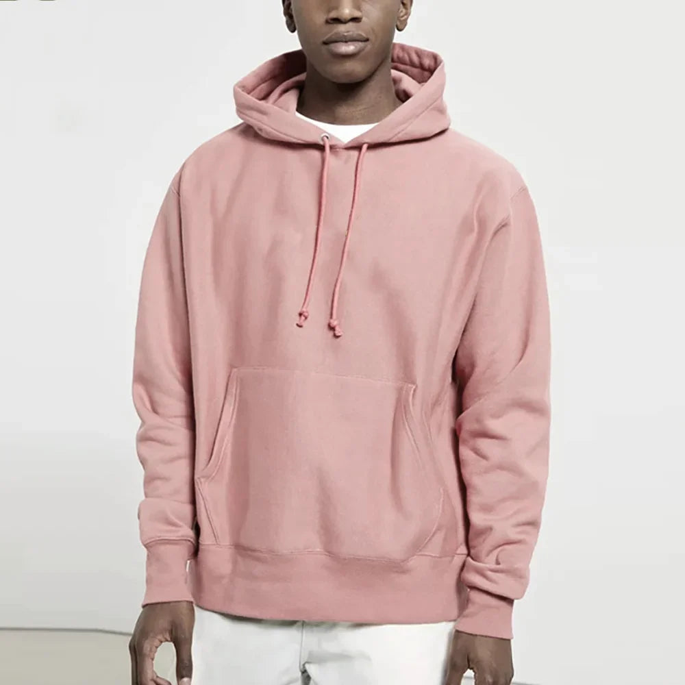 Hoodies 2026 New Men Harajuku Hooded Sweatshirts Casual All-match Pullover Streetwear Sweater Fashion Clothing Sweatshirt Hoodie