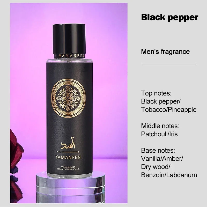 Arabian Brand Light Perfume Quicksand Rose Fruity Fragrance Lasting Fragrance Gilded Fragrance Spray Unisex Charm Perfume 250ml