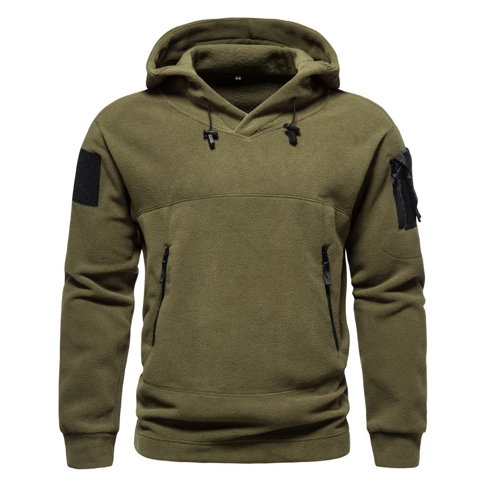 Hoodies for Man 2026 New Men's Tactical Outdoor Men's Hoodie Autumn Winter Thick Hooded Jacket Multifunctional Casual Sportswear